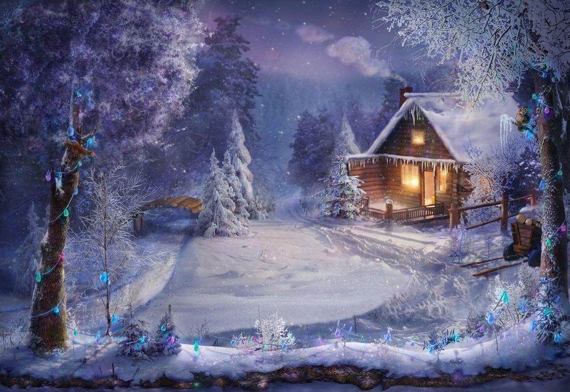 Картинки на рабочий стол сказочная зима