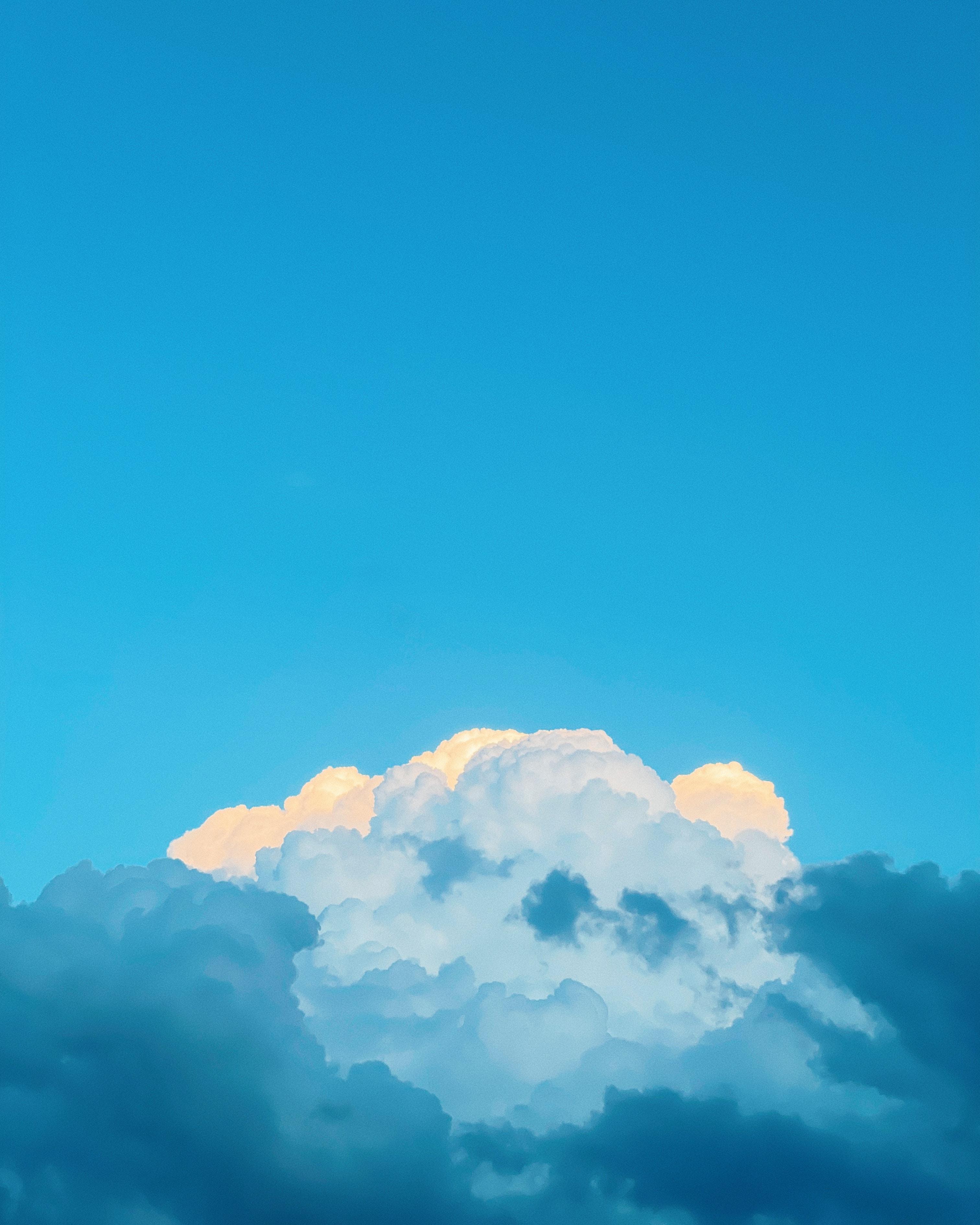 Небо, Облака, Горизонт - заставка на телефон, | Лучшие Бесплатные  изображения