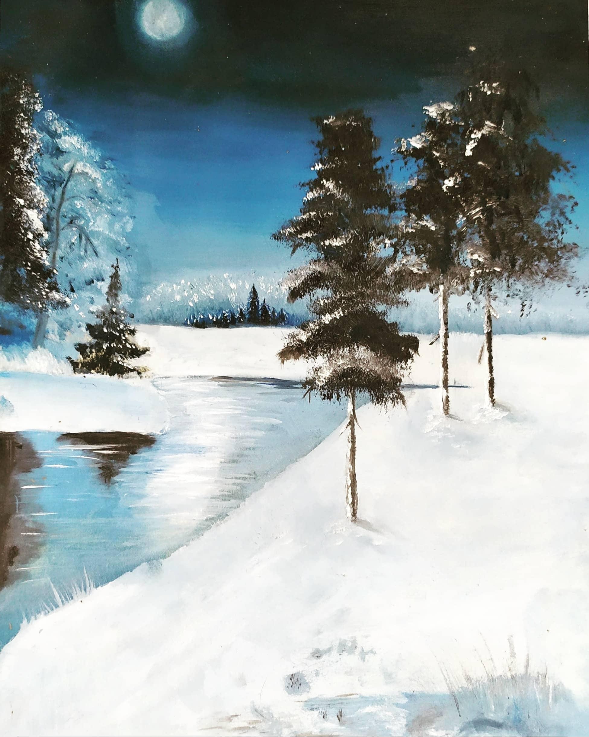 Зима | Картины | Александр Андреев