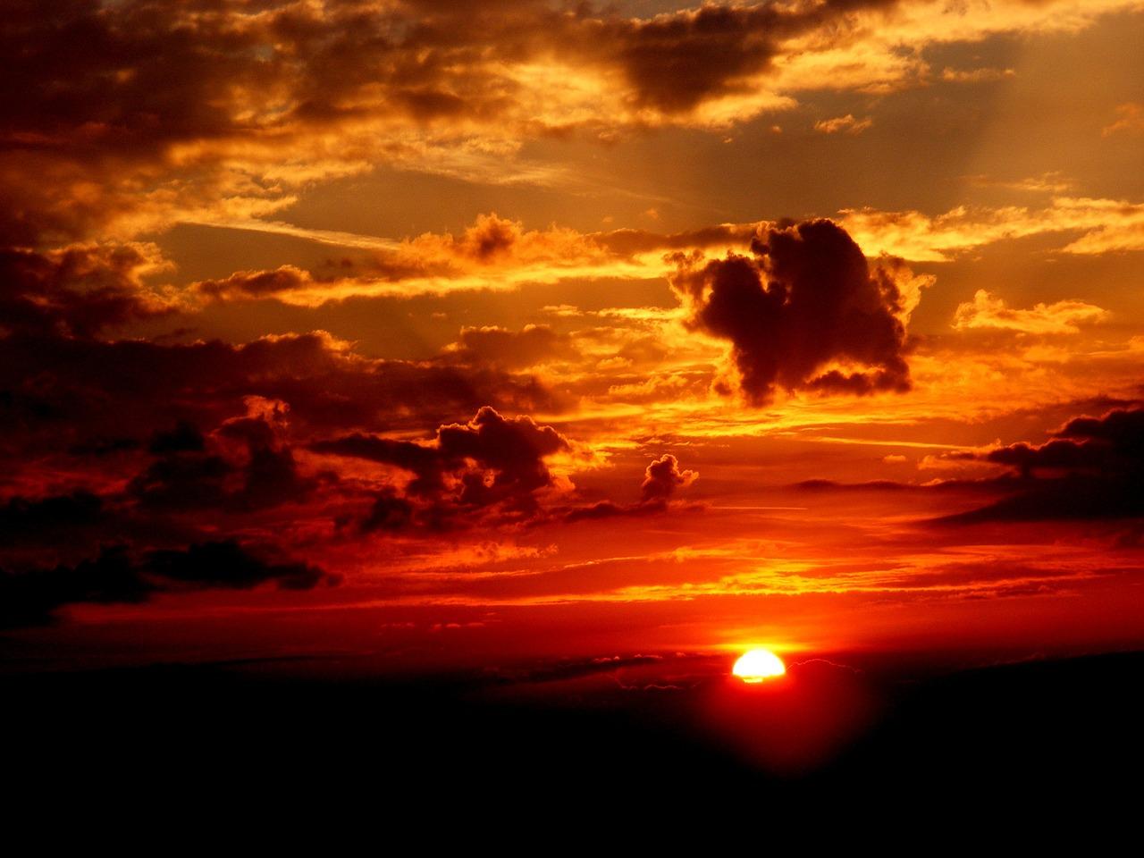Закат Солнце Небо - Бесплатное фото на Pixabay - Pixabay