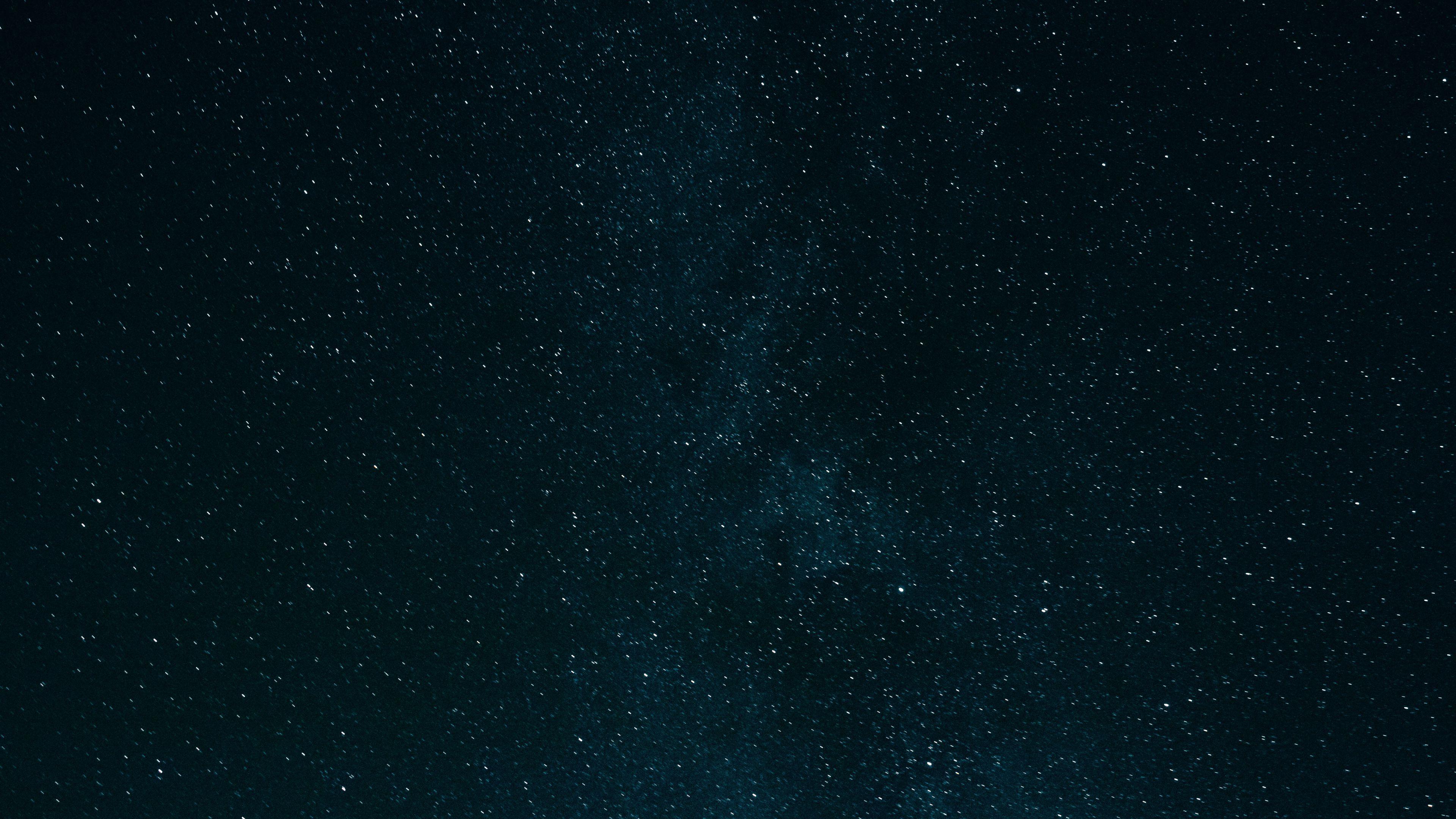 Бесплатное изображение: туман, ночное небо, звёзды, ночь, деревья, облака,  вода