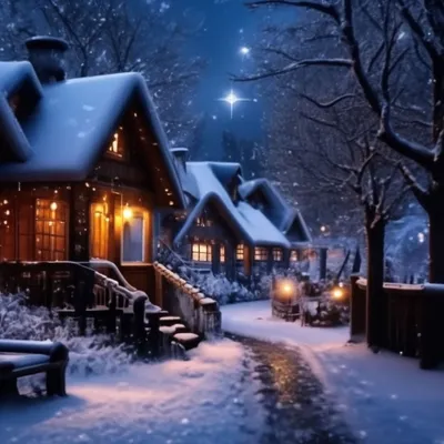 Картинки новогодние зима фотографии
