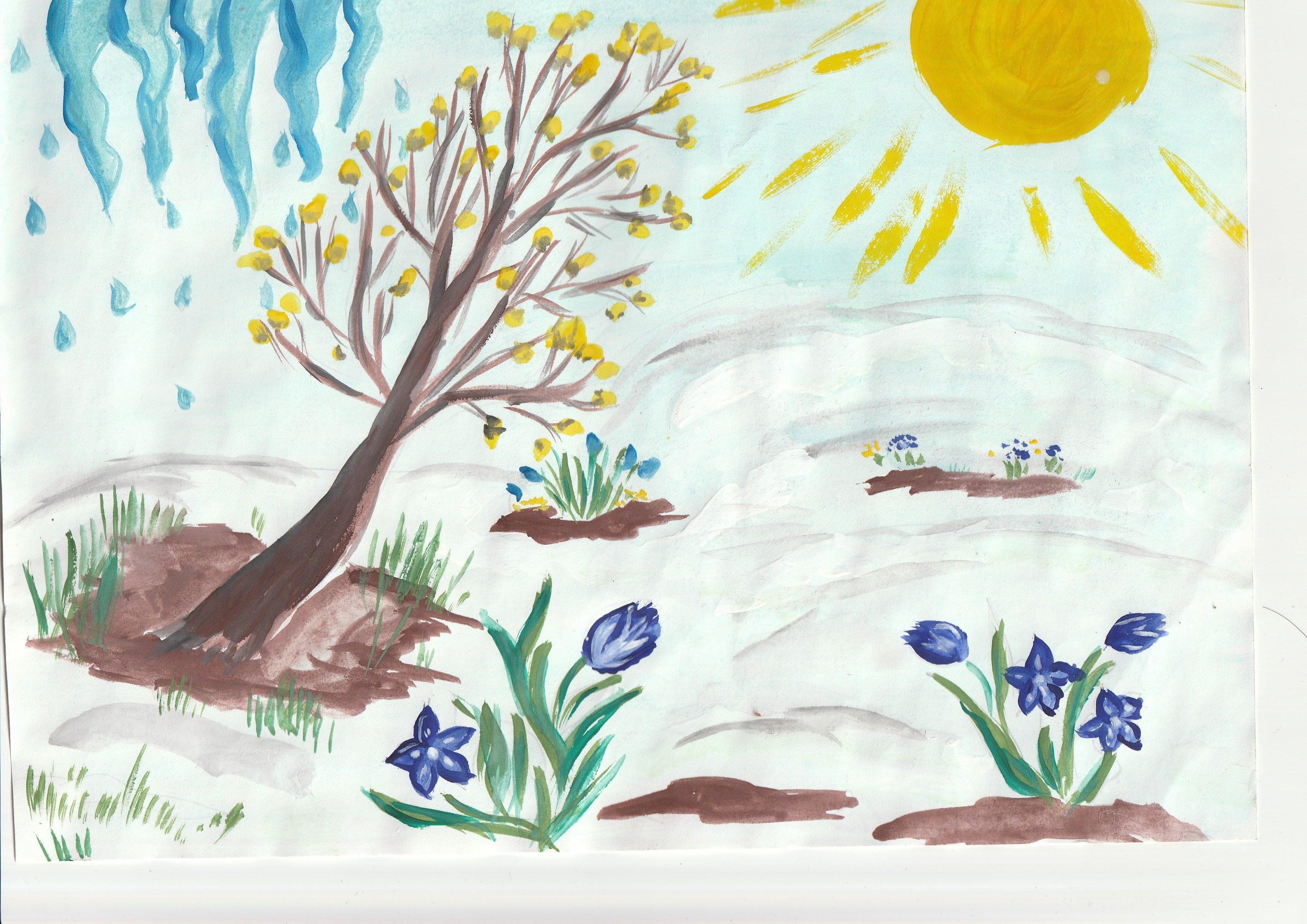 Лучшие работы Всероссийского фестиваля детских рисунков и поделок «Весна-подружка,  цветущая красавица!» | Центр гражданских и молодежных инициатив - Идея