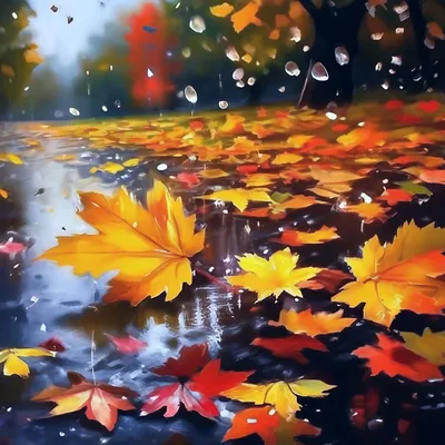 Осенний Дождь Листья Капля Воды - Бесплатное фото на Pixabay - Pixabay