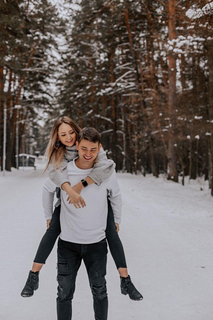 Картинки парень с девушкой зимой фотографии
