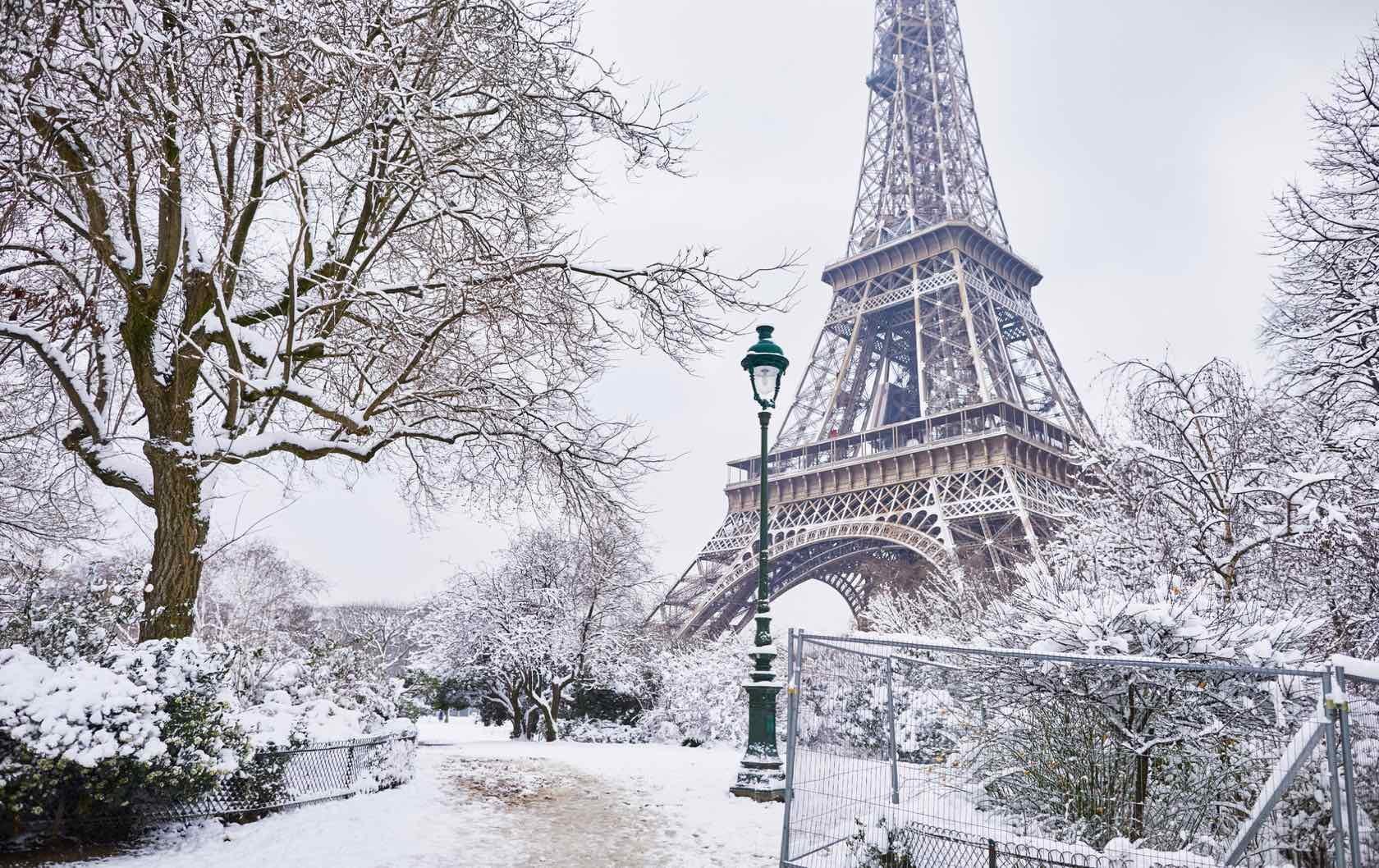 Зимний париж (41 фото) - 41 фото