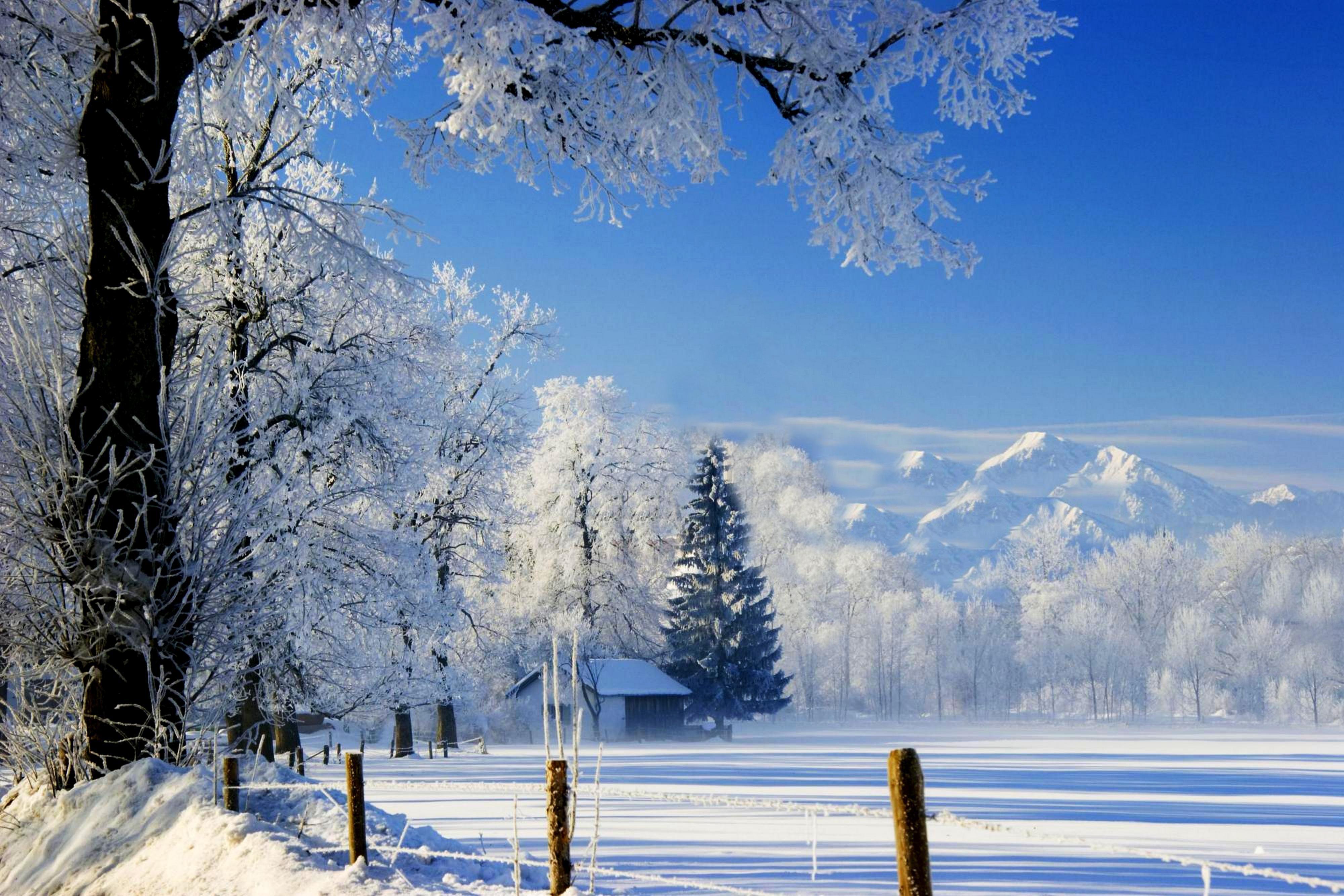 Скачать обои природа, дом, зима, снег, небо, пейзаж, раздел пейзажи в  разрешении 4000x2666 | Зимние картинки, Пейзажи, Живописные пейзажи