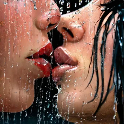 Поцелуй под дождём | Любовь и романтика | Дзен