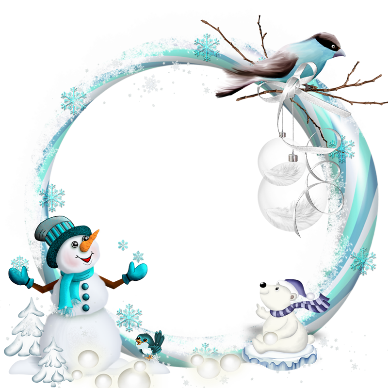 Зимняя рамка из синих снежинок на белом фоне. холодная погода плакаты на  стену • плакаты иллюстрация, карта, символ | myloview.ru