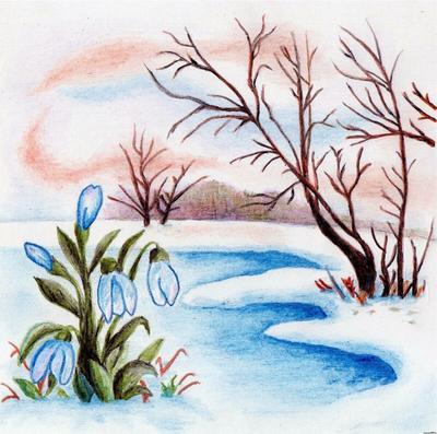 Лес болот весеннего времени. Ранняя весна, таяние снега и льда Стоковое  Фото - изображение насчитывающей плавить, льдед: 207511586