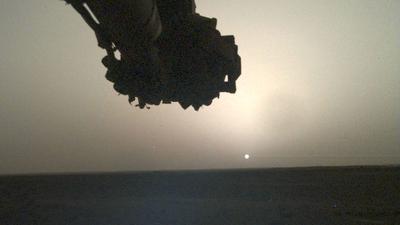 Посмотрите, как выглядит восход Солнца на Марсе