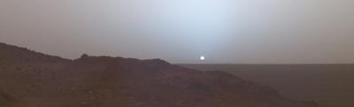 Посмотрите на закат в других мирах: как Солнце заходит на Марсе, Титане и  Уране
