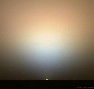 Рассвет на Марсе, детализация, …» — создано в Шедевруме