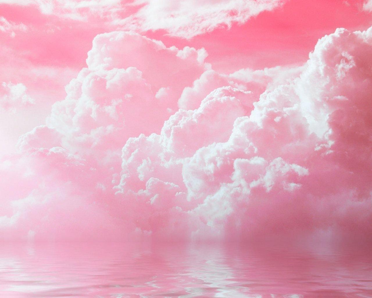 Фон розовое небо (83 фото)