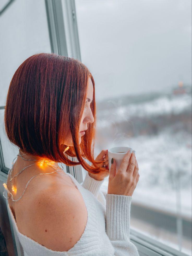 Идея для зимнего фото дома с кофе | Long hair styles, Hair styles, Hair