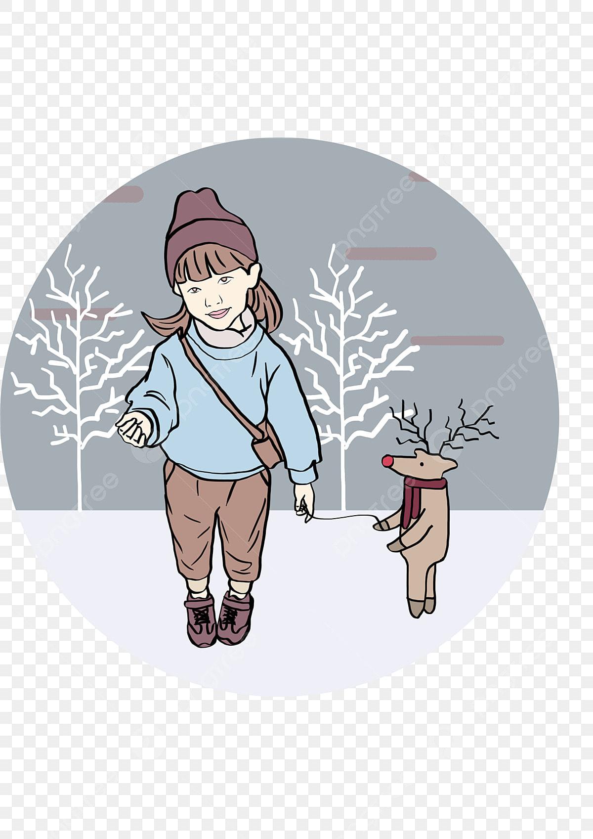 зимнее веселье. дети играют на улице зимой Иллюстрация вектора -  иллюстрации насчитывающей украшение, наслаждение: 260204164