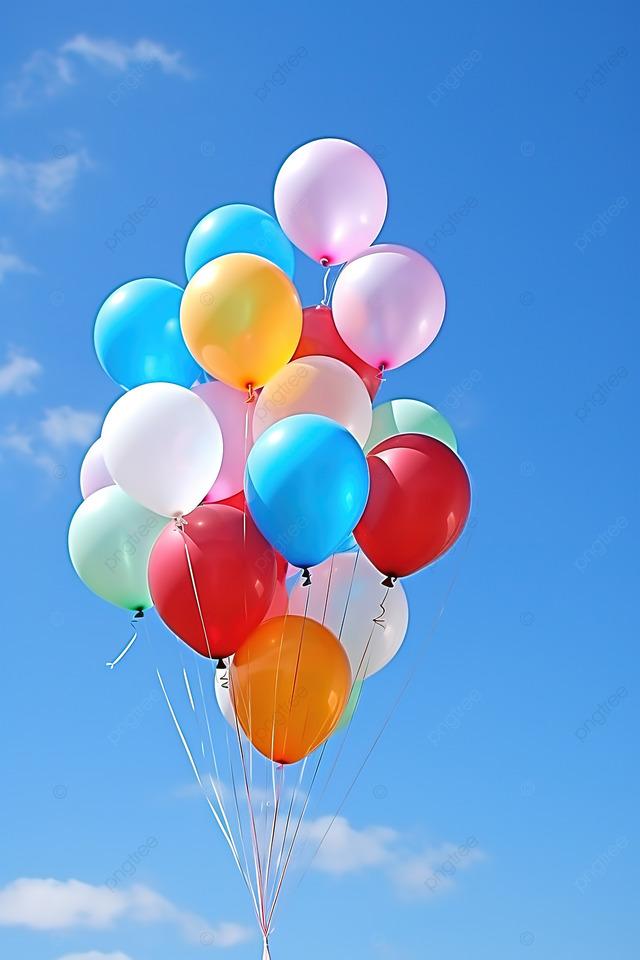 Картина по номерам \"Воздушные шары в небе\"