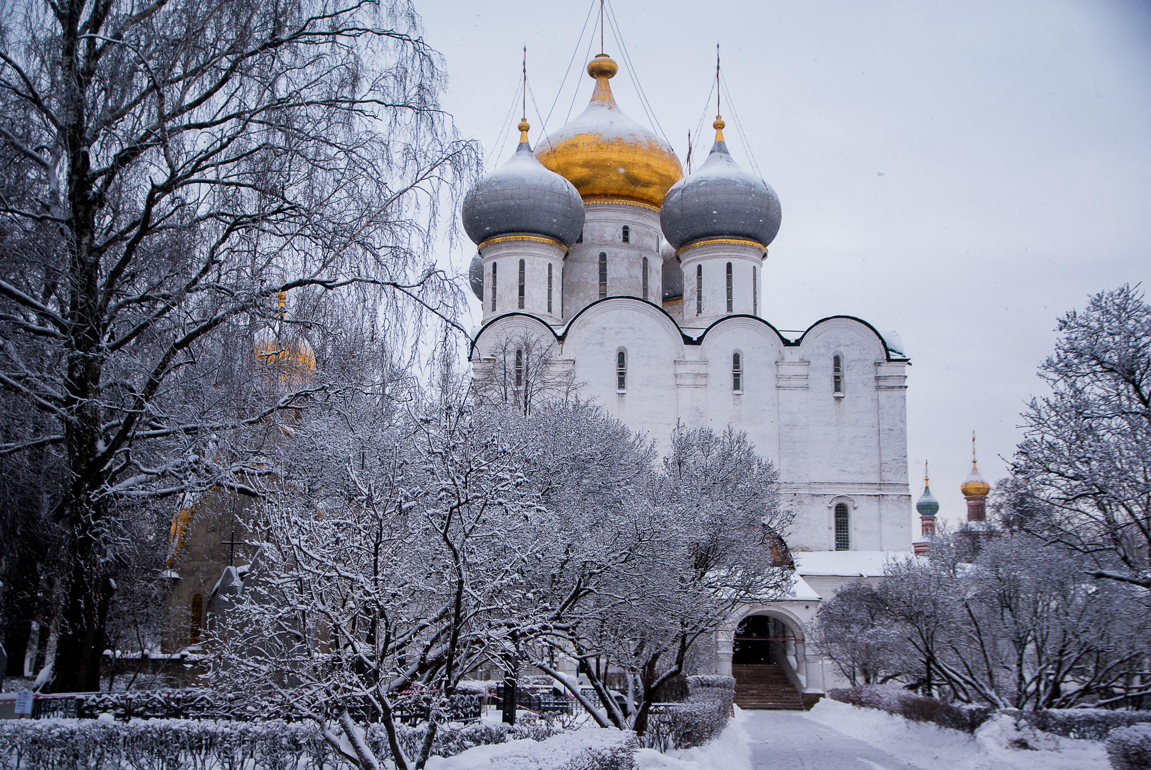 Ольга Романова «Церковь зимой» — Картинотерапия для всех желающих