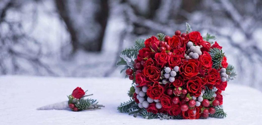 Тематика зимних букетов читайте на сайте Premium-flowers
