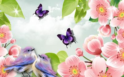 Обои на рабочий стол - Весна, Цвести, Цветы | ТОП Бесплатные Скачать  изображения