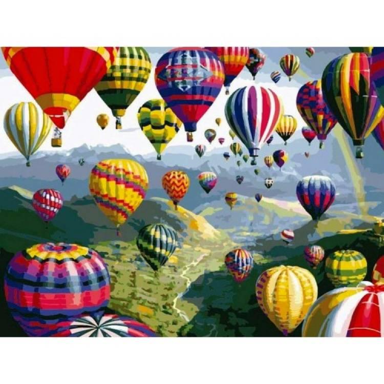 Летающие шары в небе (53 фото) - 53 фото