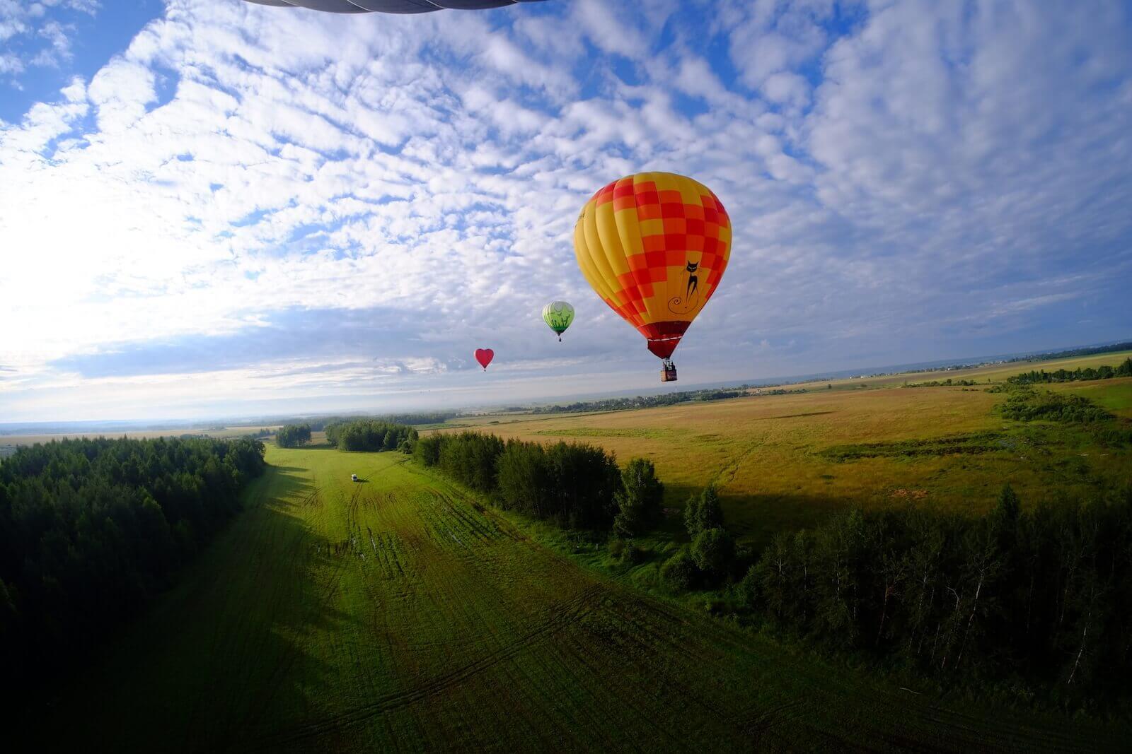 Воздушные шары для полета картинки - 77 фото