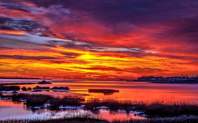 Фото Море солнца Природа Небо рассвет и закат Камни Побережье