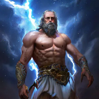 Зевс: бог неба и молнии» — создано в Шедевруме