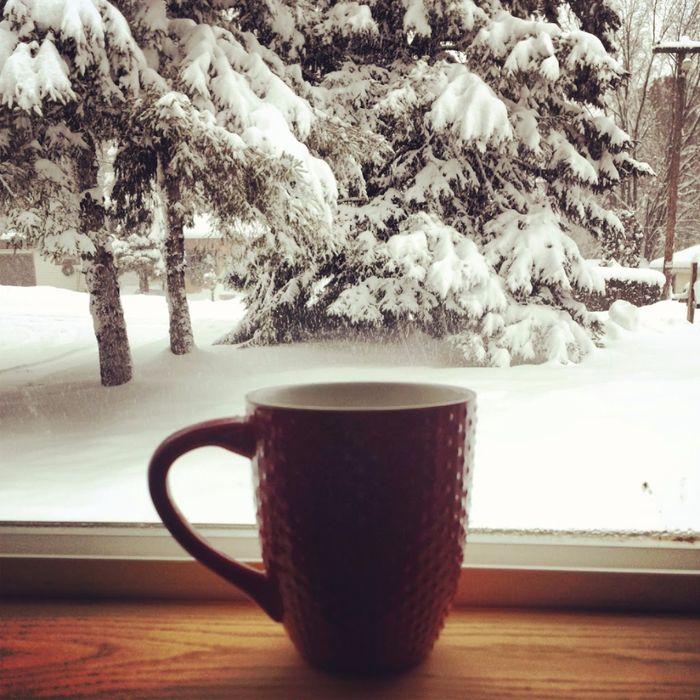 Чашка Кофе, Зима, Рождество, Горячие Напитки Фотография, картинки,  изображения и сток-фотография без роялти. Image 66308417