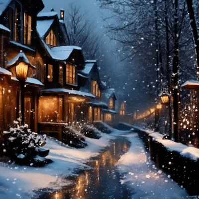Скачать обои зима, lights, огни, новый год, рождество, christmas, new year,  winter, раздел новый год в разрешении 1920x1080