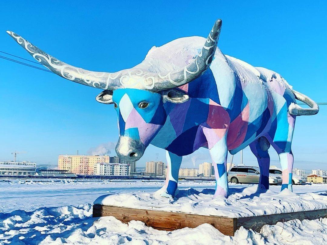 Пейзаж зима падает снег синхронизация» — создано в Шедевруме