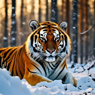 Скачать 1920x1080 тигр, зима, снег, прогулка обои, картинки full hd, hdtv,  fhd, 1080p