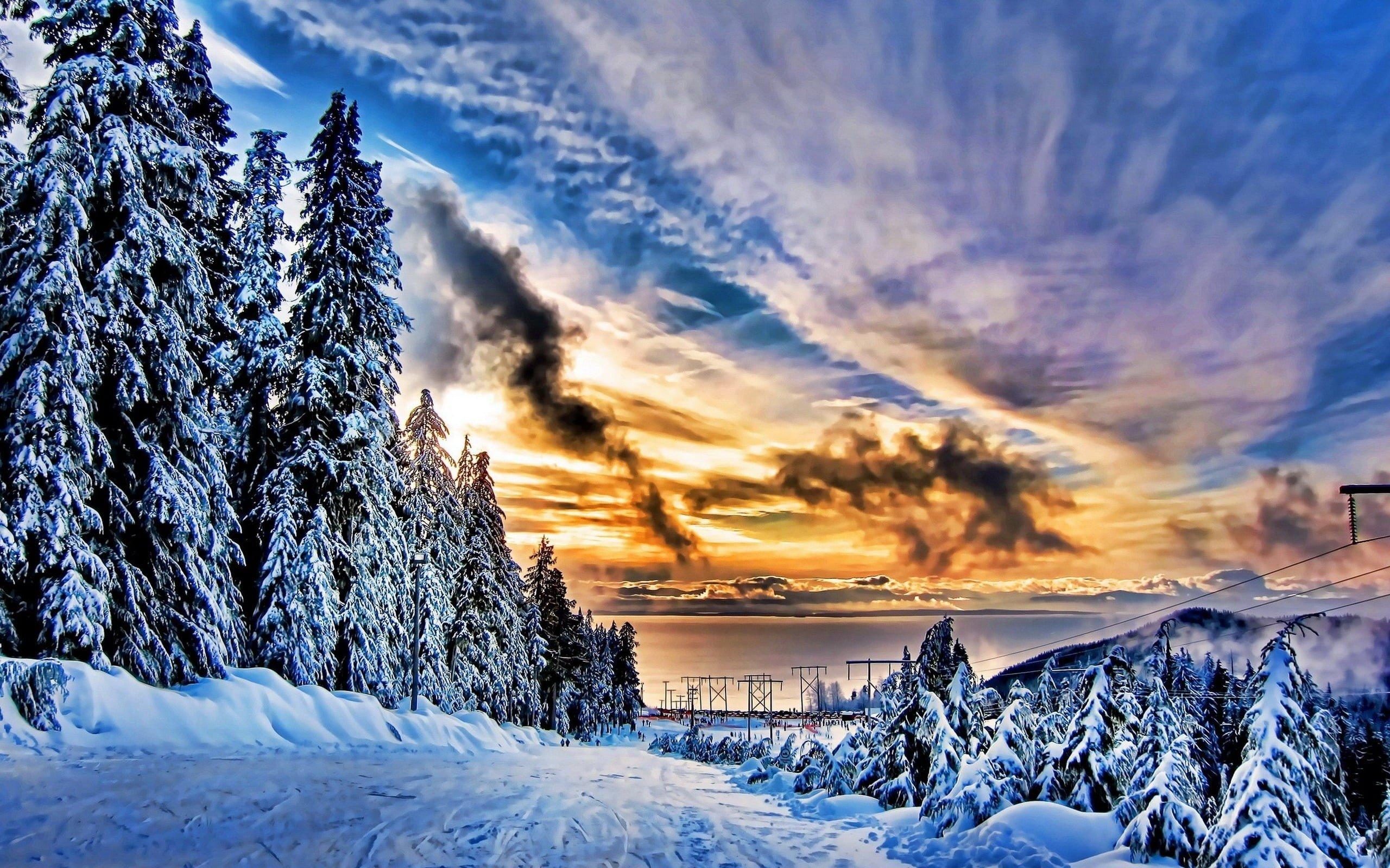 Картинки зима на заставку телефона (70 фото)
