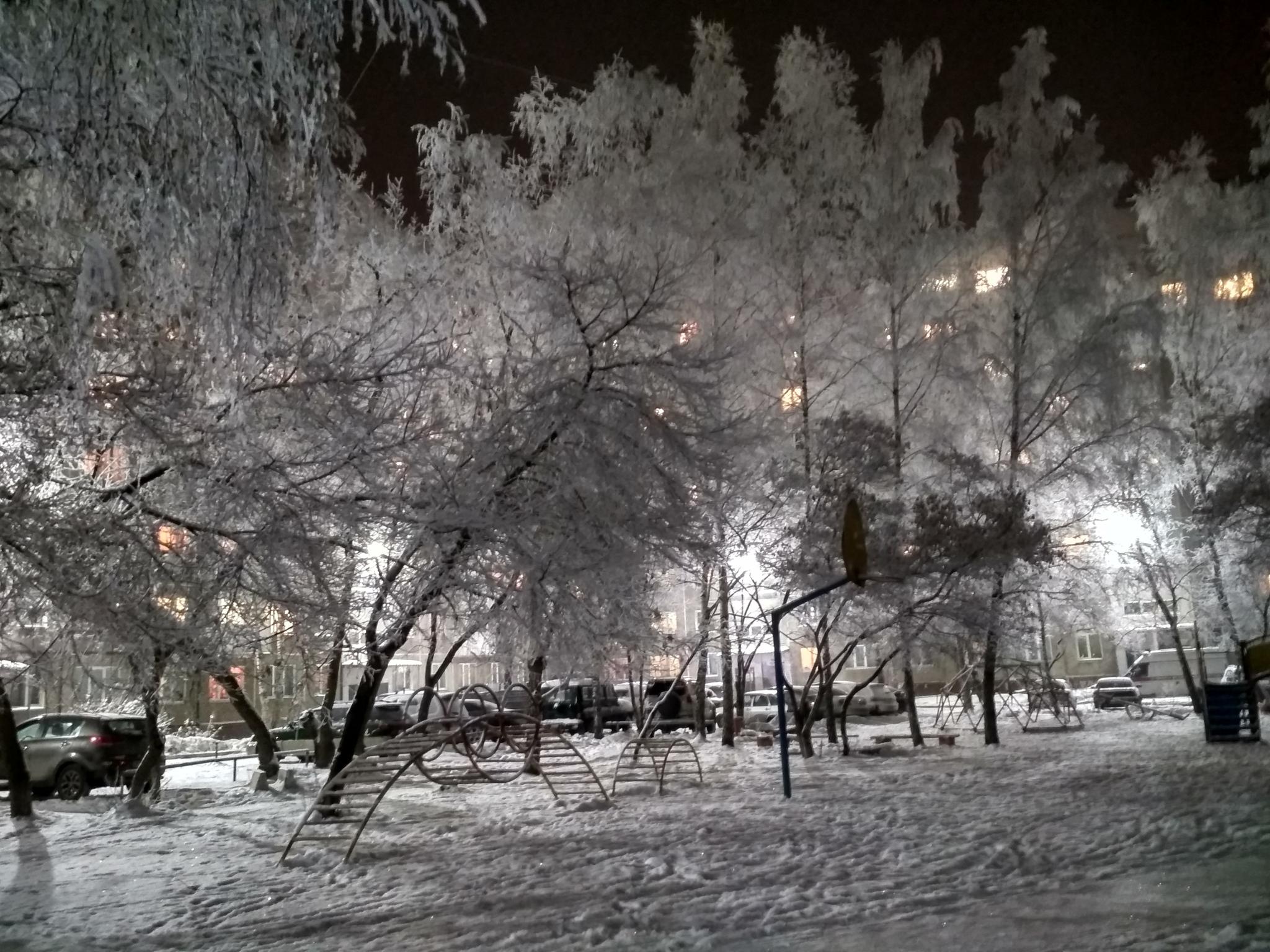 Ночь,улица,фонарь,зима,подснежники... :: Сергей F – Социальная сеть ФотоКто