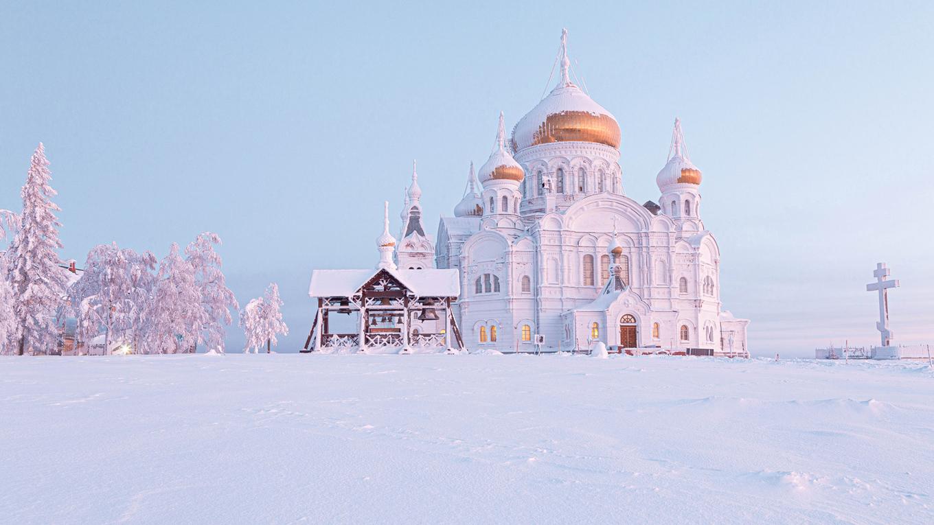 Где это невероятное место: заснеженный храм в Пермском крае | Perito