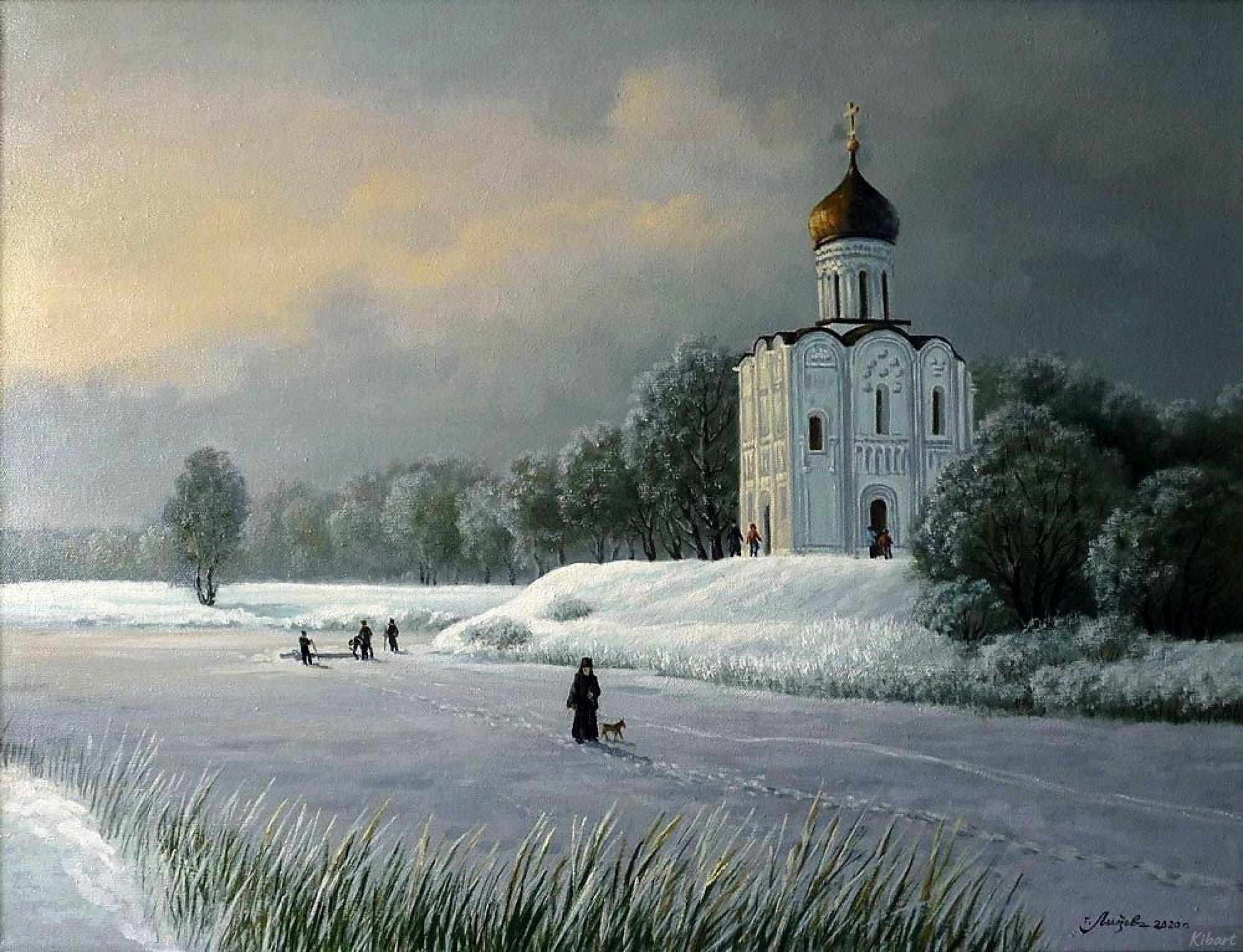 Храм зимой :: Вячеслав Баширов – Социальная сеть ФотоКто