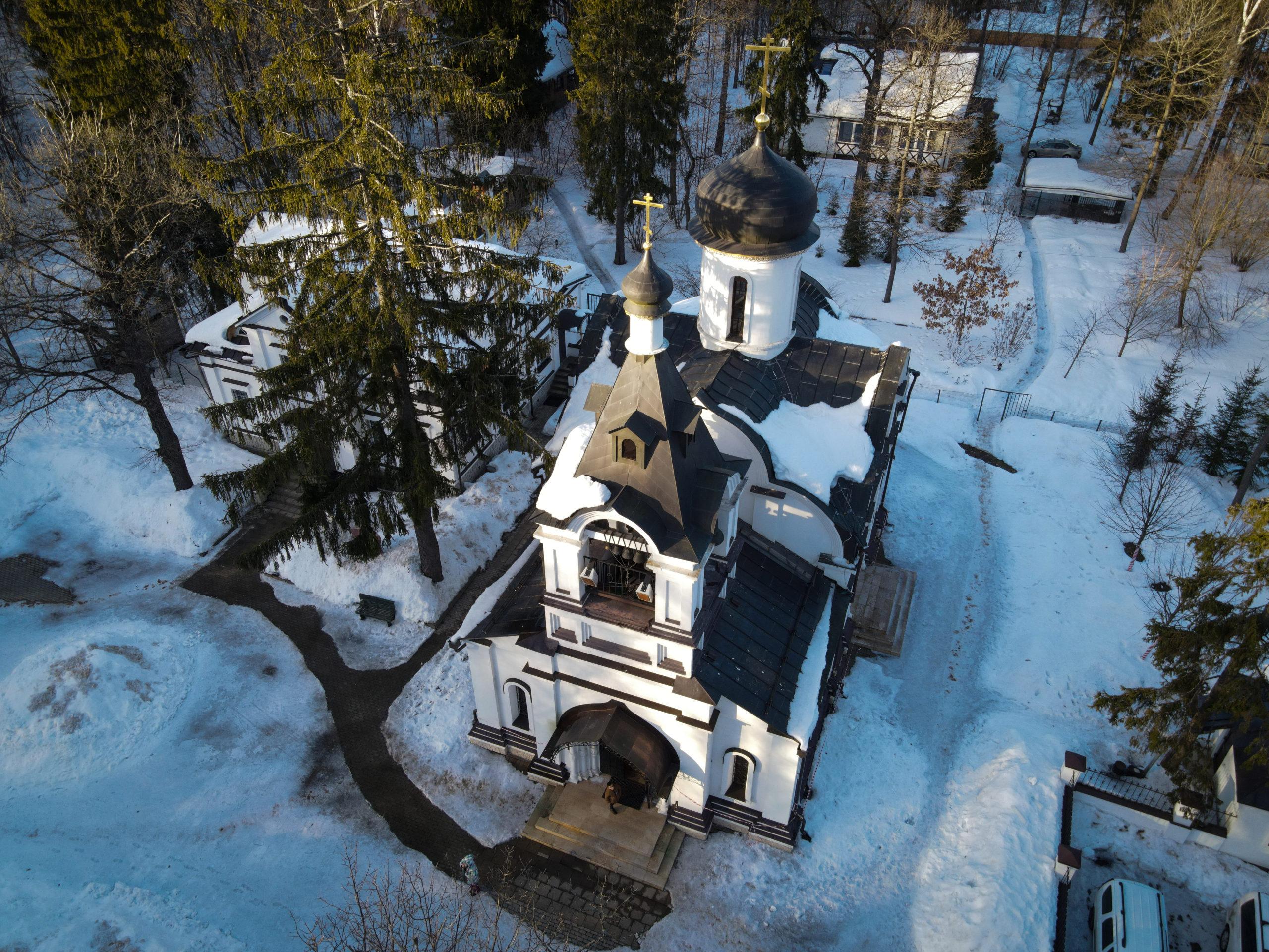 исторический православный храм зимой Стоковое Фото - изображение  насчитывающей польша, день: 220034968
