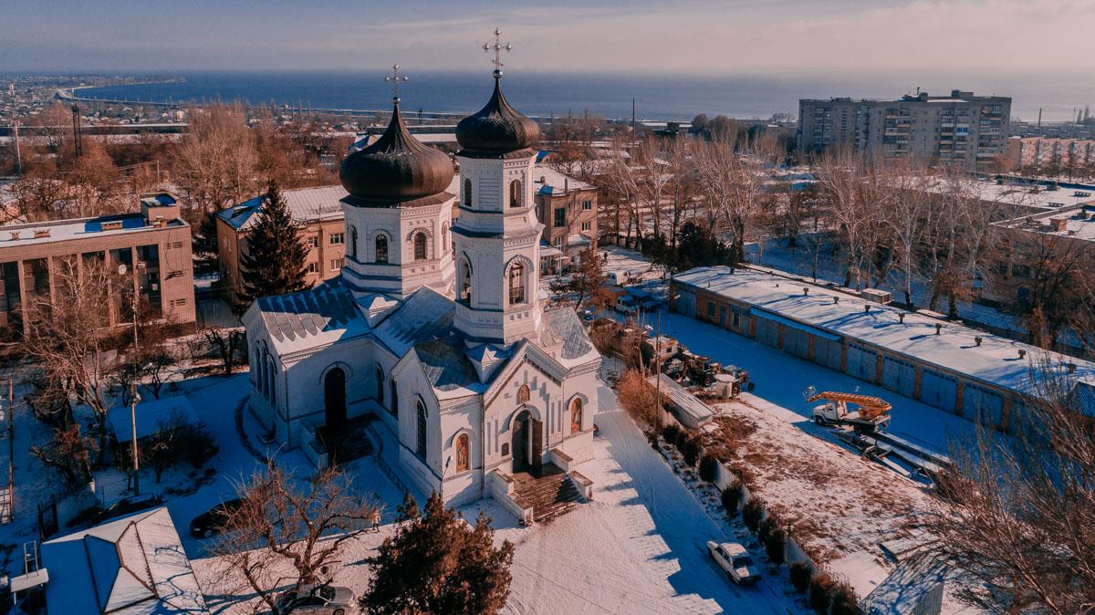 Картина Городской пейзаж \"Санкт-Петербург зимой. Вид на Храм Воскресения  Христова на Крови\" 50x70 AR180713 купить в Москве