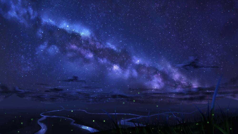 Красивые картинки ночного неба (48 лучших фото)