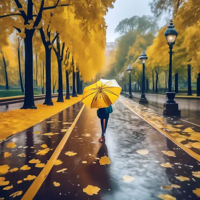 Абстрактный Осенний Дождь Листья Обои Парк стоковое фото ©xload 495723514