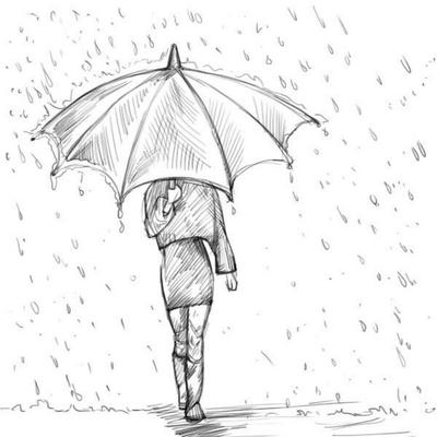Диагностика особенностей совладания ребенка со сложными ситуациями.  Методика «Человек под дождём» | Психолог скайп | Дзен