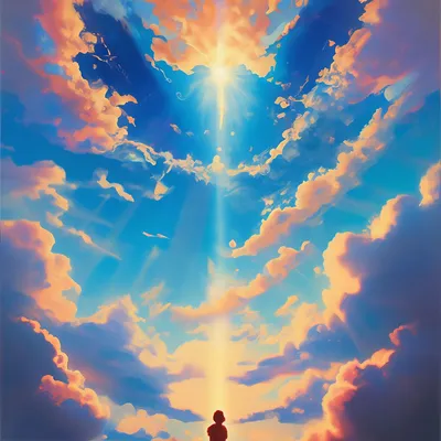 Арт плакат про мирное небо над …» — создано в Шедевруме