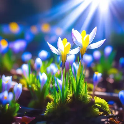 Весна - пробуждение природы» — создано в Шедевруме