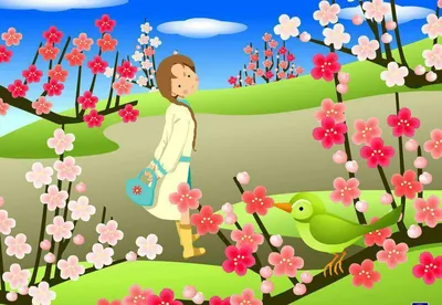 Нарисованные рукой иллюстрации акварели Лавровый венок весны с F  Иллюстрация штока - иллюстрации насчитывающей флористическо, цветок:  111577638
