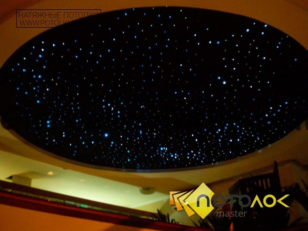 Звездное небо натяжные потолки фото | Потолок №1