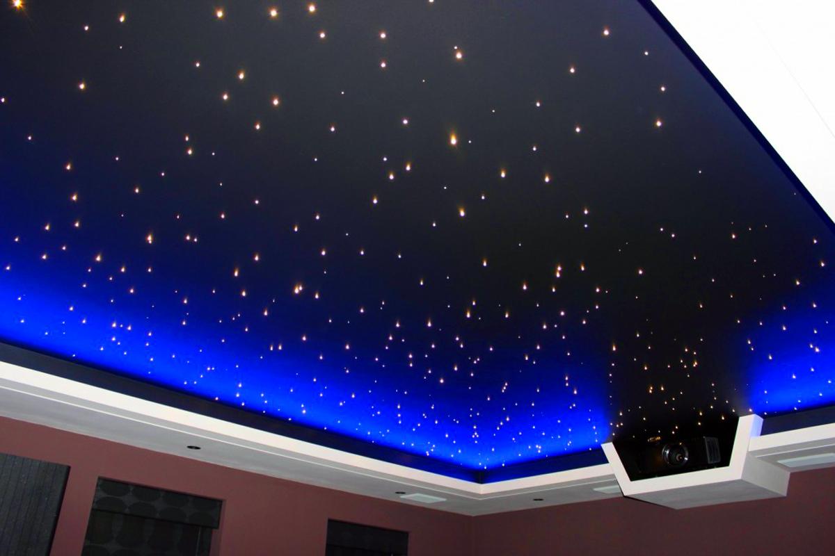 Натяжные потолки звездное небо, цена в Алматы