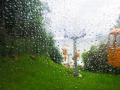 Серый осенний дождь - 60 фото