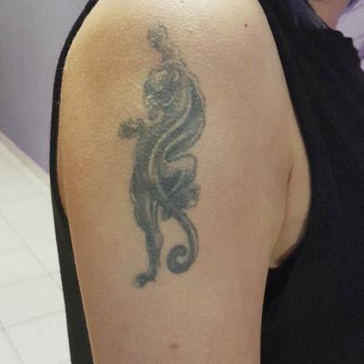 Наколка от заката до рассвета — смелая и яркая идея для татуировки -  tattopic.ru