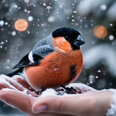 Покормите птиц зимой... ~ Открытка (плейкаст)