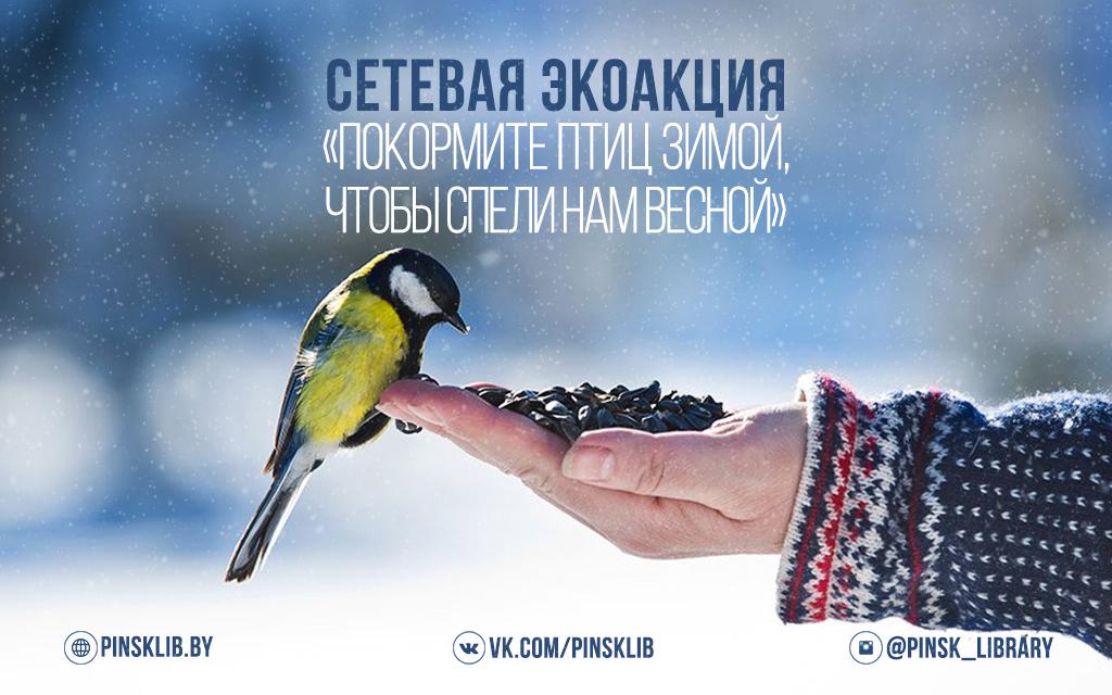 Покормите птиц зимой» - ЦБС г. Белгорода